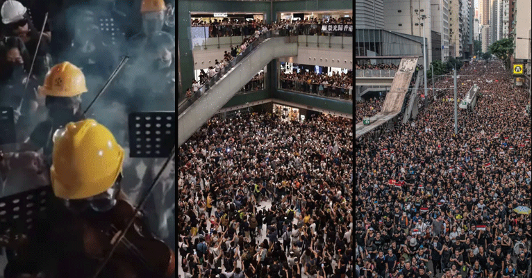 Popular Hong Kong Protest Song Disappears and Reappears on Major Streaming Platforms