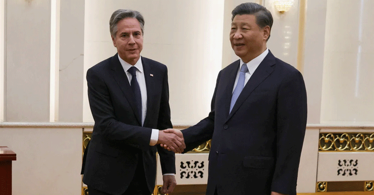 US Secretary of State Blinken and Chinese Leaders Agree on Need to 'Stabilize' US-China Relationship